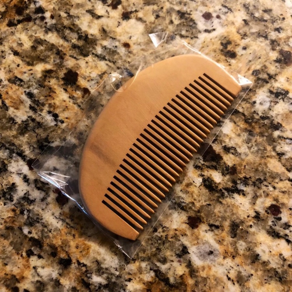 SOLD▪️Peach Wood Comb